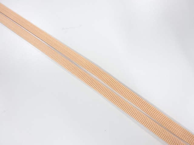 アンティーク　正絹　帯留め用　手組三分紐